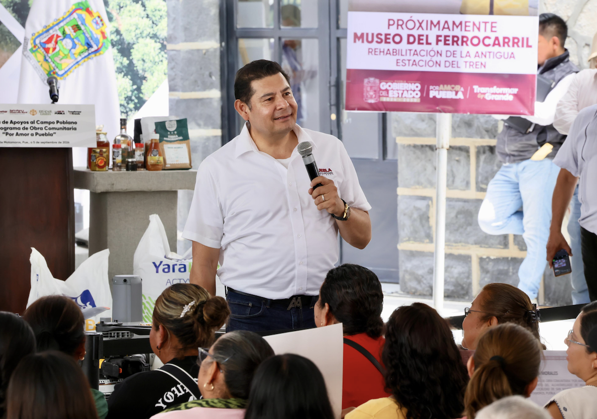 Inversión histórica para recuperar patrimonio cultural en Izúcar, anuncia Gobernador